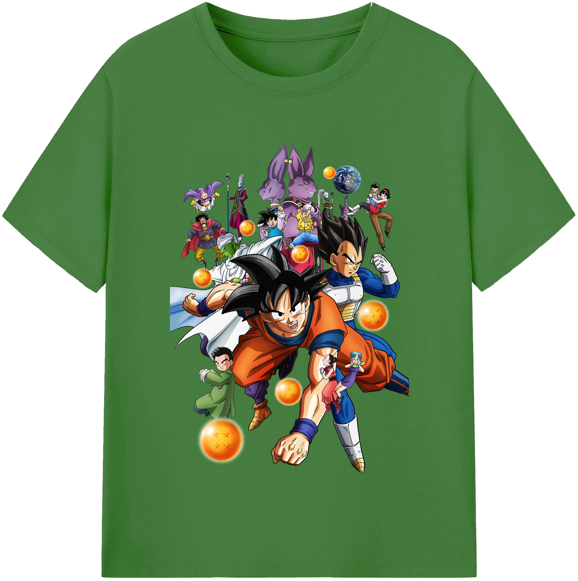 （画像用） ドラゴンボール DRAGON BALL レディースカジュアルプリントTシャツ（綿100％）